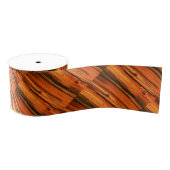 Diagonale rustikale Kiefernplatten Ripsband (Spule)