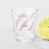 Diagonale Scheiben Schnapsglas (Rückseite)
