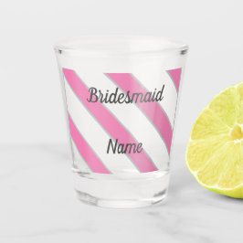 Diagonale Scheiben Schnapsglas