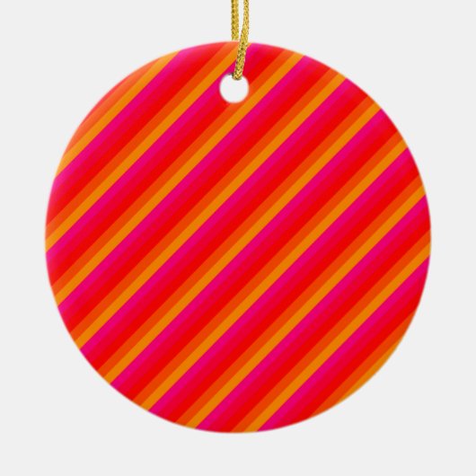 Diagonale Streifen 02 Keramikornament (Vorne)