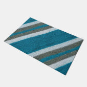 Diagonale Streifen Fußmatte (Schrägansicht)