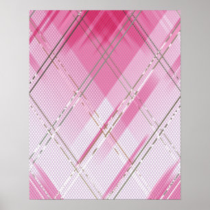 Diagonale Streifen Hintergrund 2 Poster
