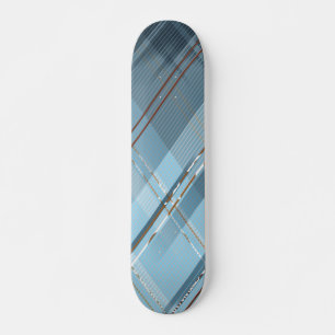 Diagonale Streifen Hintergrund 4 Skateboard