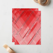 Diagonale Streifen Hintergrund 9 Mitteilungskarte (Vorderseite/Rückseite Beispiel)