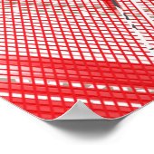 Diagonale Streifen Hintergrund 9 Poster (Ecke)