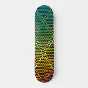 Diagonale Streifen im Hintergrund 11 Skateboard