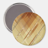 Diagonale Streifen im Hintergrund 3 Magnet (Vorderseite/Rückseite)