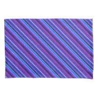 Diagonale Streifen in blau und lila