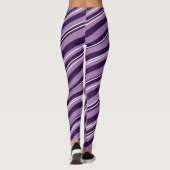 Diagonale Streifen Leggings (Rückseite)