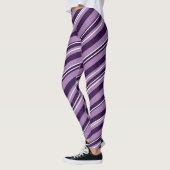 Diagonale Streifen Leggings (Links)