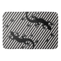 Diagonale Streifen Schwarz-weiß & GECKOS