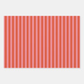 Diagonale Streifen und Damaskumpapier-Set Geschenkpapier Set (Vorderseite 2)