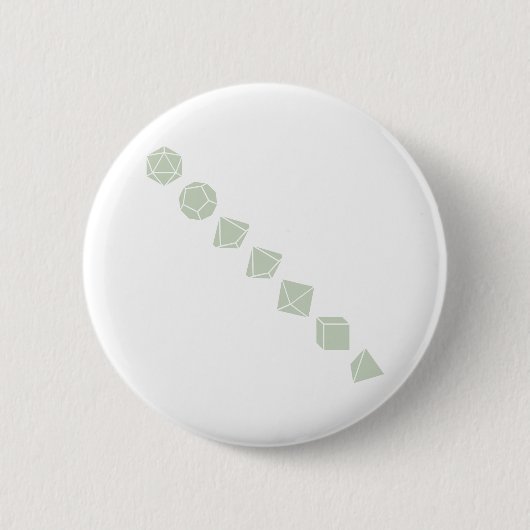 Diagonale Würfel (Licht) Button (Vorderseite)