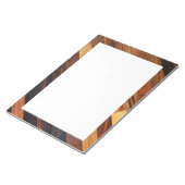 Diagonaler Holzfußboden Notizblock (angewinkelt)