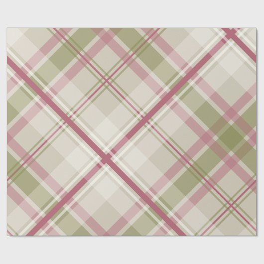 diagonales kariertes Muster der weisen Geschenkpapier (Flach)