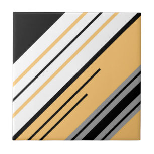 Diagonales Streifendesign Fliese