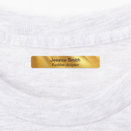 Diagonallinien mit Goldgradienten Etiketten