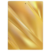 Diagonallinien mit Goldgradienten Klemmbrett (Rückseite)