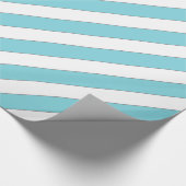 Diagonalstreifen hellblau geschenkpapier (Ecke)