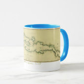 Diagramm 1779 von See Champlain Tasse (VorderseiteRechts)