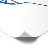 Diagramm der DNA-Transkription Erstellen einer RNA Poster (Ecke)