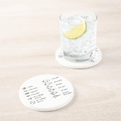 Diagramm der elektrischen Stromkreise Getränkeuntersetzer (Seite)