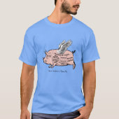 Diagramm der fliegenden Schweinebälge T-Shirt (Vorderseite)