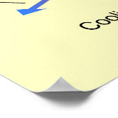 Diagramm der Funktionsweise einer Klimaanlage Poster (Ecke)