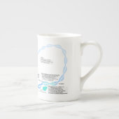 Diagramm der Gentranskriptionsfaktoren Porzellantasse (Rechts)