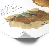 Diagramm der inneren Anatomie des Pferdes 18" x 24 Poster (Ecke)