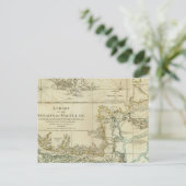 Diagramm der Magellan-Strahlen Postkarte (Stehend Vorderseite)