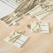 Diagramm der menschlichen Anatomie mit Labels Puzzle (Seite)