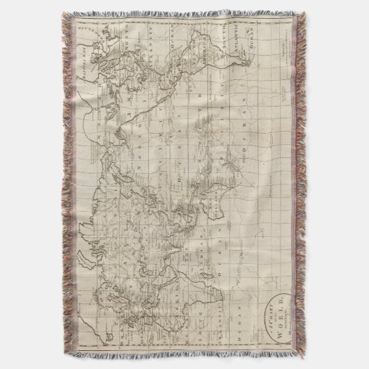 Diagramm der Welt Decke (Vorderseite Vertikal)