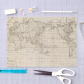 Diagramm der Welt Seidenpapier (Handwerk)