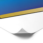 Diagramm des biogeochemischen Kohlenstoffzyklus Poster (Ecke)