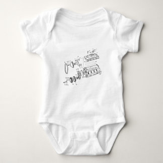 Diagramm des Motor-454ci Baby Strampler