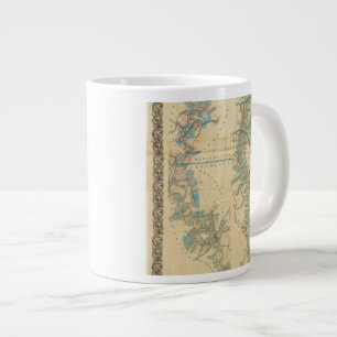 Diagramm des Unterlauf des Mississippi Jumbo-Tasse
