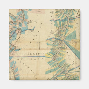 Diagramm des Unterlauf des Mississippi Magnet