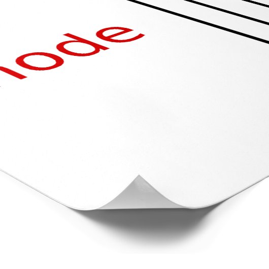 Diagramm einer 5 mm langen LED für den Leuchtdiode Poster (Ecke)