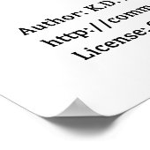 Diagramm einer Cannon Poster (Ecke)