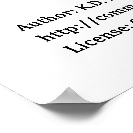 Diagramm einer Cannon Poster (Ecke)