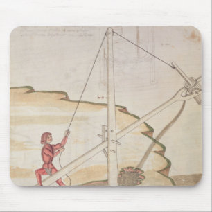 Diagramm einer Methode der Lieferung des Wassers Mousepad