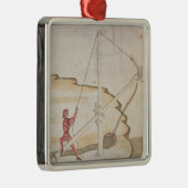 Diagramm einer Methode der Lieferung des Wassers Ornament Aus Metall (Rechts)