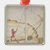 Diagramm einer Methode der Lieferung des Wassers Ornament Aus Metall (Vorne)