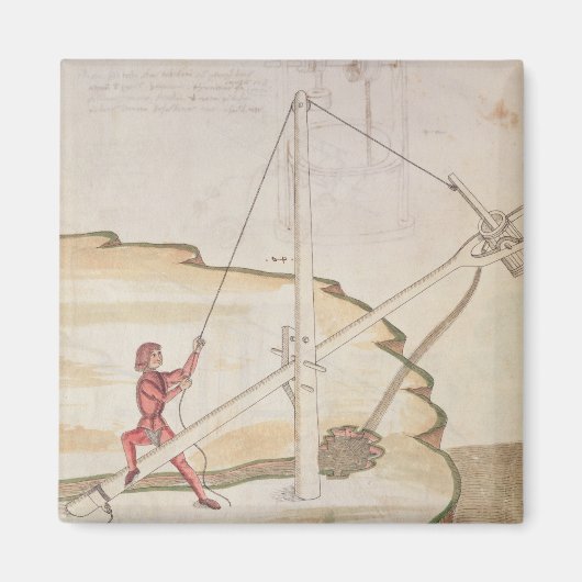 Diagramm einer Methode zur Wasserversorgung Magnet (Vorne)