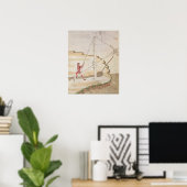 Diagramm einer Methode zur Wasserversorgung Poster (Heimbüro)