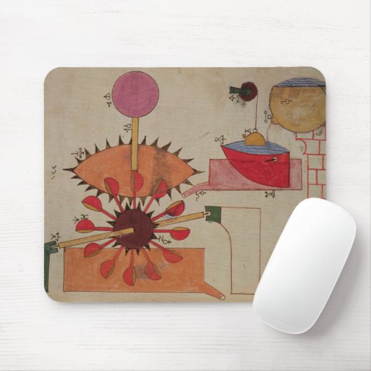 Diagramm eines Systems für pumpendes Wasser in a Mousepad (Mit Mouse)