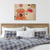 Diagramm eines Systems zum Pumpen von Wasser in ei Leinwanddruck (Insitu (Schlafzimmer))