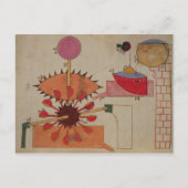 Diagramm eines Systems zum Pumpen von Wasser in ei Postkarte (Vorderseite)