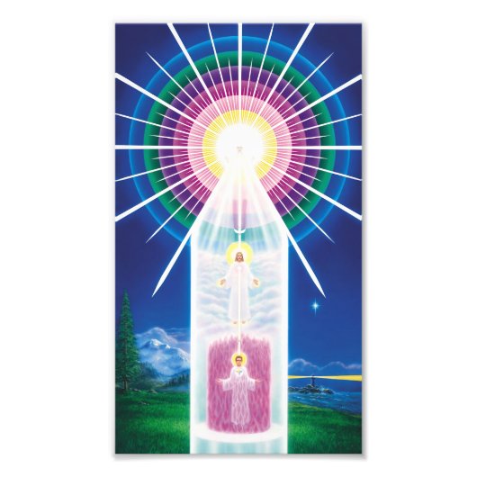 Diagramm eures göttlichen Selbst Fotodruck (Vorne)